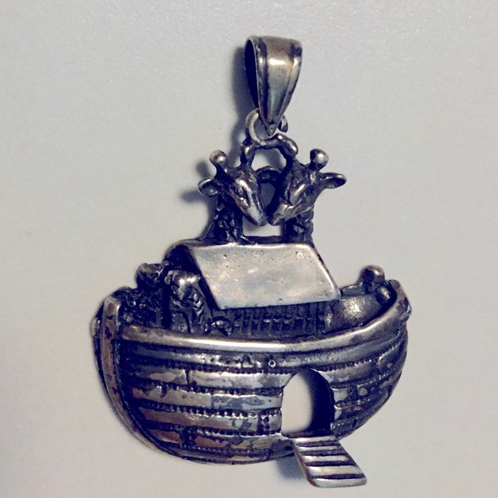 GSJ Noah’s Ark Pendant Sterling Silver